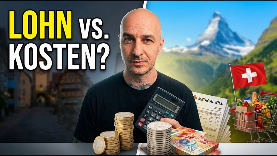 Vorschaubild zum Video 330.000 Deutsche in der Schweiz: Lohnt sich das wirklich?