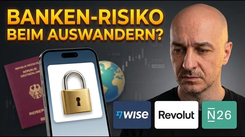 Vorschaubild zum Video Wise, Revolut, N26: Welche Bank hält beim Auswandern?