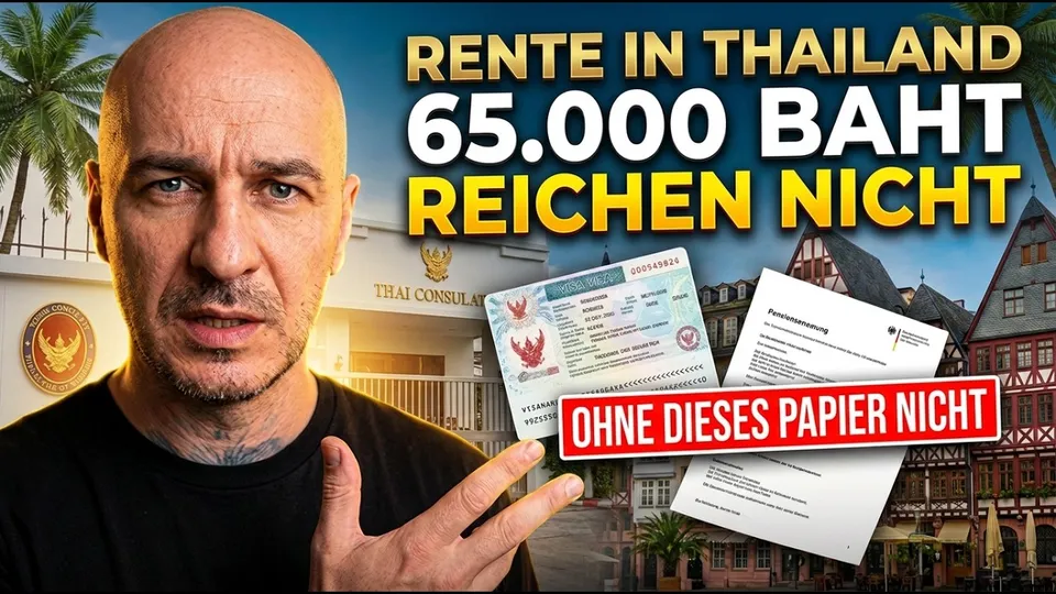 Vorschaubild zum Video Rente in Thailand: Was dir wirklich abverlangt wird