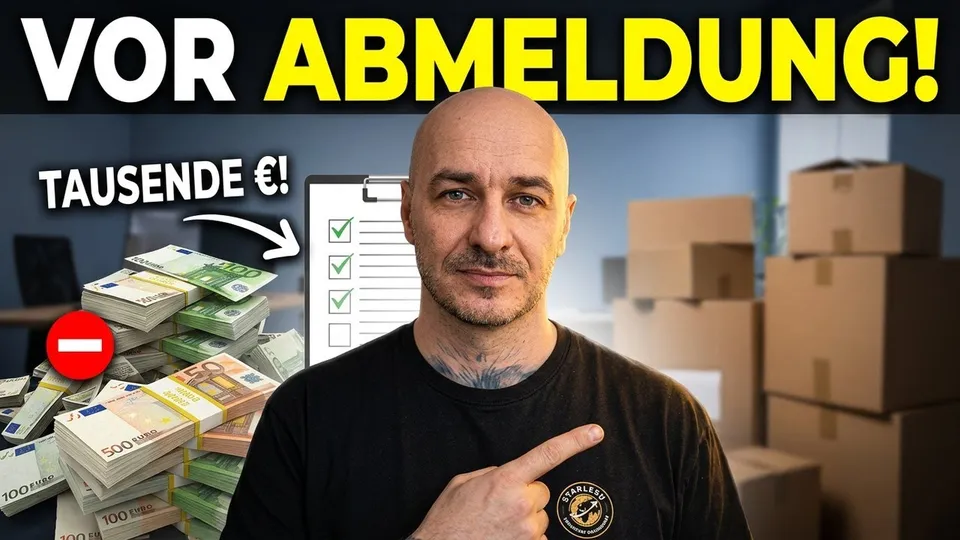Vorschaubild zum Video Auswandern: 10 Dinge vor der Abmeldung, einer kostet tausende Euro